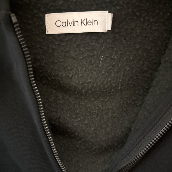 Medium Black Calvin Klein zip up - Picture 3 of 3